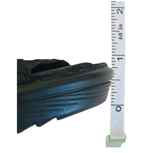 BareTraps Black Umma Mary Jane Style Open Toe Wedges Sz 9.5 - Picture 9 of 11